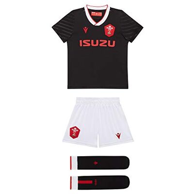 Macron 58125563 Wru M20 WRU M20 tröja med shorts och strumpor, alternativt boxset, pojkar, svart, 3/4Y unisex – barn, unisex barn, 58125563, svart, 1/2 år Macron 58125563 Wru M20 WRU M20 tröja med shorts och strumpor, alternativt boxset, pojkar, svart, 3/4Y unisex – barn, unisex barn, 58125563, svart, 1/2 år