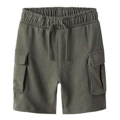NAME IT pojkar Nkmollie cargoshorts Unb Noos, Dammig oliv, 140 NAME IT pojkar Nkmollie cargoshorts Unb Noos, Dammig oliv, 140