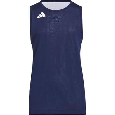 adidas unisex barn Y Everyday Pro Bball Jersey Shirt, team navy blue/white, 11-12 Years adidas unisex barn Y Everyday Pro Bball Jersey Shirt, team navy blue/white, 11-12 Years