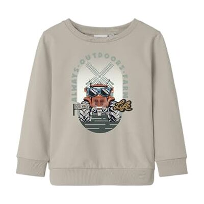 NAME IT pojkar Nmmlen Ls Sweat Unb Box, Peyote, 92 NAME IT pojkar Nmmlen Ls Sweat Unb Box, Peyote, 92