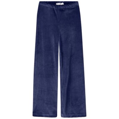 NAME IT Nkfveloa sammetsbyxa, Beacon Blue, 116 NAME IT Nkfveloa sammetsbyxa, Beacon Blue, 116