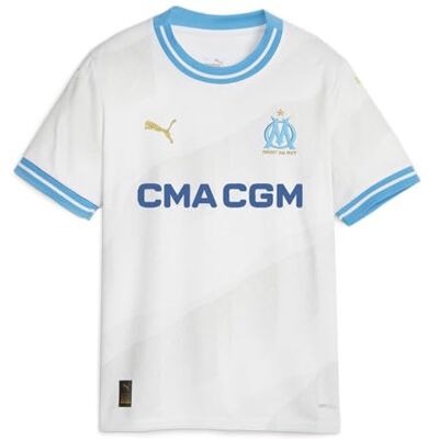 PUMA OLYMPIQUE DE MARSEILLE Hemtröja replika Jr T-shirt blandad barn PUMA OLYMPIQUE DE MARSEILLE Hemtröja replika Jr T-shirt blandad barn