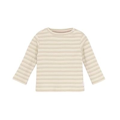 Noppies Baby unisex t-shirt sommar långärmad, Stripe Pattern Off White – N333, 62 cm Noppies Baby unisex t-shirt sommar långärmad, Stripe Pattern Off White – N333, 62 cm