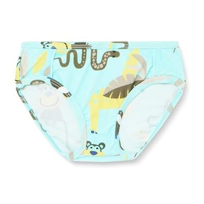 NAME IT Pojkar Nmmzilas badbyxor med brev låda, Pool blå/aop: jungle, 74/80 cm NAME IT Pojkar Nmmzilas badbyxor med brev låda, Pool blå/aop: jungle, 74/80 cm