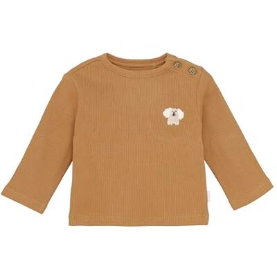 Noppies Baby Boys Tee Sherburn långärmad, Biscuit N398, 62 cm Noppies Baby Boys Tee Sherburn långärmad, Biscuit N398, 62 cm