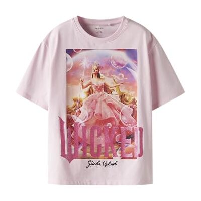 NAME IT Nkfnira Wicked Ss Nreg Top Box Sky, Ballerina, 134-140 NAME IT Nkfnira Wicked Ss Nreg Top Box Sky, Ballerina, 134-140