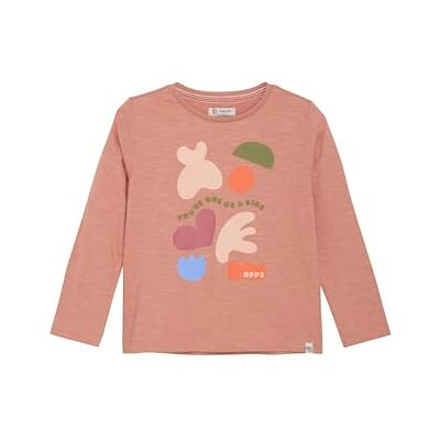 Noppies Kids Girls Tee Pinson Långärmad, Rose Dawn – N026, 116 Noppies Kids Girls Tee Pinson Långärmad, Rose Dawn – N026, 116