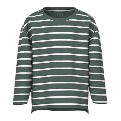 NAME IT pojkar Nmmvoby Ls RLX topp långärmad tröja, Mörk skog, 104 NAME IT pojkar Nmmvoby Ls RLX topp långärmad tröja, Mörk skog, 104