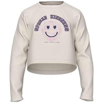NAME IT Namn IT flicka Nkfvilma Ls crop top långärmad tröja, Jet Stream/tryck: spread barnness, 116 NAME IT Namn IT flicka Nkfvilma Ls crop top långärmad tröja, Jet Stream/tryck: spread barnness, 116