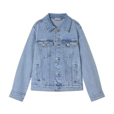 NAME IT kids pojkar Nkmjagger DNM jacka 3720-Az Noos, Ljusblå denim, numeric_134 NAME IT kids pojkar Nkmjagger DNM jacka 3720-Az Noos, Ljusblå denim, numeric_134