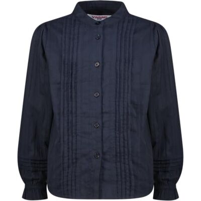 Vingino Girls Lauren Blouse storlek 6 av SO25-kollektionen, blå, 6 år Vingino Girls Lauren Blouse storlek 6 av SO25-kollektionen, blå, 6 år