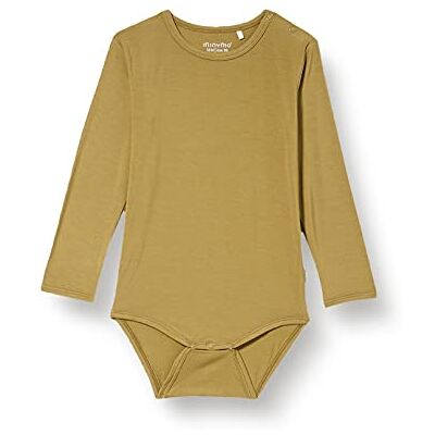 MINYMO Unisex Baby Body Ls-Bamboo småbarn t-shirt set, Dried örter, 80 cm MINYMO Unisex Baby Body Ls-Bamboo småbarn t-shirt set, Dried örter, 80 cm