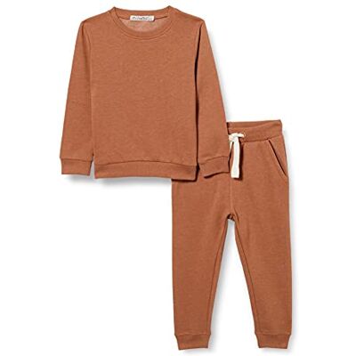 MINYMO Unisex vuxen Sweat Blusar Set, Brun, 92 MINYMO Unisex vuxen Sweat Blusar Set, Brun, 92
