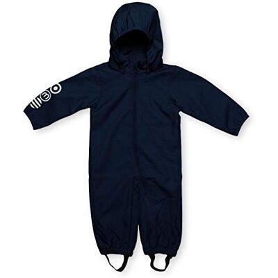 MINYMO Unisex barn softshell kostym solid skaljacka, mörk marinblå, 86 cm MINYMO Unisex barn softshell kostym solid skaljacka, mörk marinblå, 86 cm