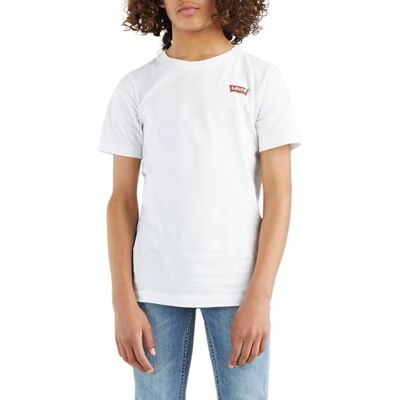 Levi's Flickors Lvg Batwing bröst hit t-shirt 4ek826 t-shirt, Vitt, 12 år Levi's Flickors Lvg Batwing bröst hit t-shirt 4ek826 t-shirt, Vitt, 12 år