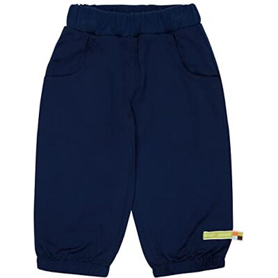 loud + proud Unisex barnbyxor Twill, GOTS certifierade fritidsbyxor, ultramarin, 62/68 loud + proud Unisex barnbyxor Twill, GOTS certifierade fritidsbyxor, ultramarin, 62/68