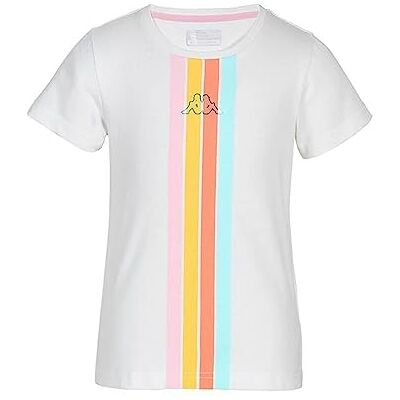 Kappa Unisex Baby Quome K kortärmad sportskjorta vit t-shirt med korta ärmar, Vit, 3 År Kappa Unisex Baby Quome K kortärmad sportskjorta vit t-shirt med korta ärmar, Vit, 3 År