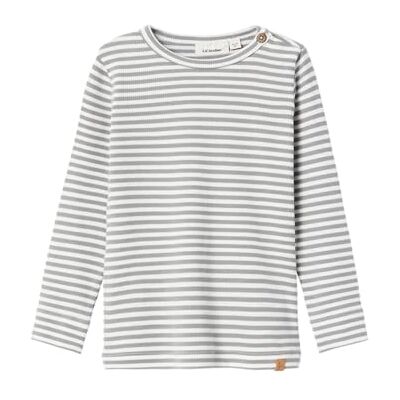 NAME IT pojkar Nmmgago Kre Ls Slim Top Lil Noos långärmad tröja, Kalksten, 110 NAME IT pojkar Nmmgago Kre Ls Slim Top Lil Noos långärmad tröja, Kalksten, 110