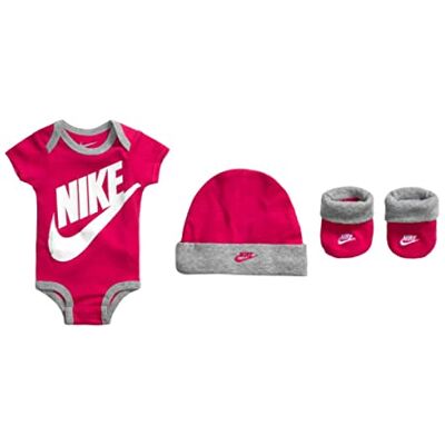 NIKE unisex barn Futura Logo 3 st set bodysuit NIKE unisex barn Futura Logo 3 st set bodysuit