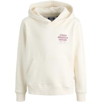 JACK & JONES JUNIOR Jormeadows Sweat Hood Jnr, Antik vit, 128 JACK & JONES JUNIOR Jormeadows Sweat Hood Jnr, Antik vit, 128
