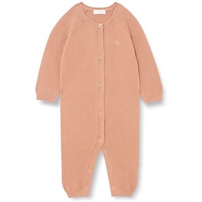 Noppies Unisex baby playsuit Monrovia långärmad overaller, Café Au Lait – P788, 56 cm Noppies Unisex baby playsuit Monrovia långärmad overaller, Café Au Lait – P788, 56 cm