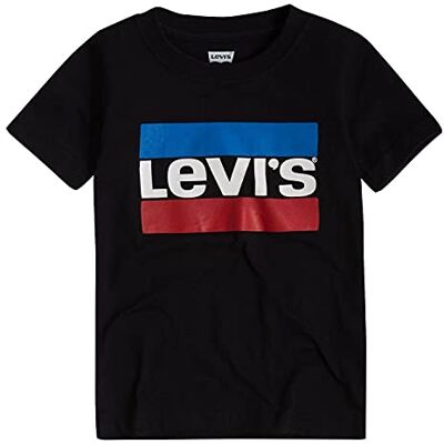 Levi's Pojkar Lvb sportkläder logotyp t-shirt, svart, 12 år Levi's Pojkar Lvb sportkläder logotyp t-shirt, svart, 12 år