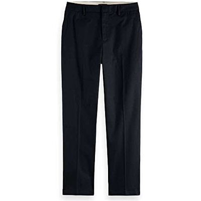 Scotch & Soda Dam Abott-Mid Rise Tapered Chino in Organic Cotton Byxor, Night 0002, 29W / 32L Scotch & Soda Dam Abott-Mid Rise Tapered Chino in Organic Cotton Byxor, Night 0002, 29W / 32L