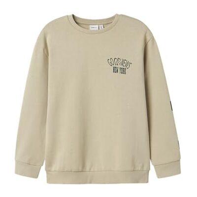 NAME IT Namn IT Nkmnolen Ls Nreg Sweat Bru, Island Fossil, 134-140 NAME IT Namn IT Nkmnolen Ls Nreg Sweat Bru, Island Fossil, 134-140