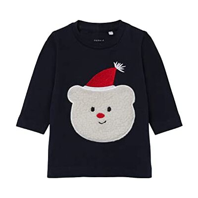 NAME IT Baby – pojkar Nbmrochris Ls toppbox, Mörk safir, 74 cm NAME IT Baby – pojkar Nbmrochris Ls toppbox, Mörk safir, 74 cm