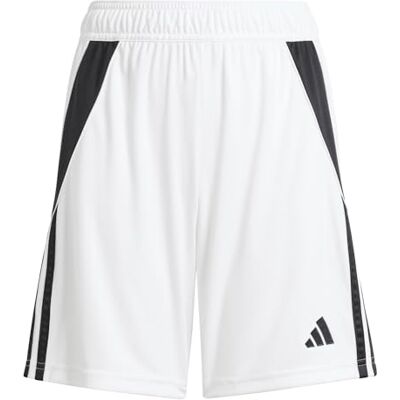 adidas unisex barn Tiro24 Kids Shorts, white/black, 9-10 Years adidas unisex barn Tiro24 Kids Shorts, white/black, 9-10 Years
