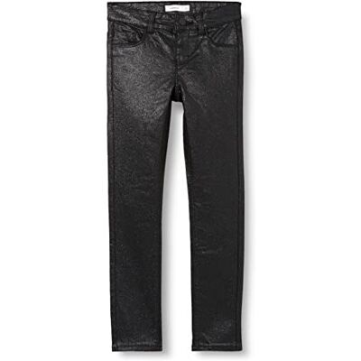 NAME IT flicka Nkfpolly Twiatemil Es byxa, Svart/detalj: glitter, 152 cm NAME IT flicka Nkfpolly Twiatemil Es byxa, Svart/detalj: glitter, 152 cm