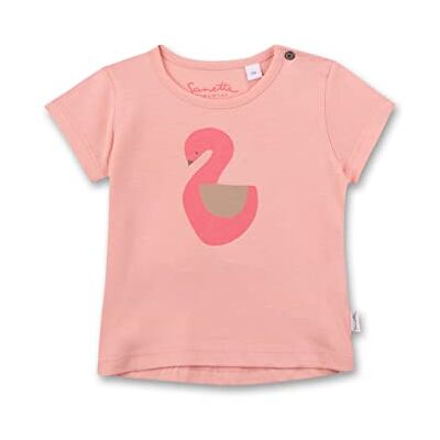 Sanetta baby-flicka t-shirt, Rosenrodnad, 68 cm Sanetta baby-flicka t-shirt, Rosenrodnad, 68 cm