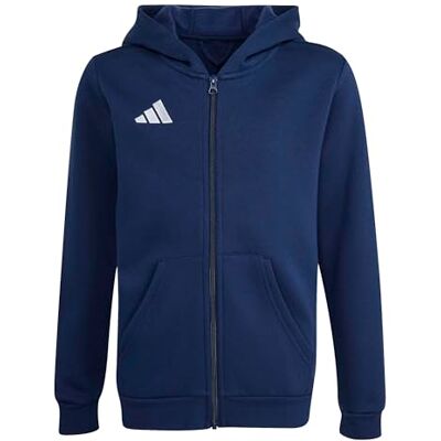 adidas unisex barn Entrada26 Full Zip Hoodie Kids Sweatshirt, team navy blue 2/white, 13-14 Years adidas unisex barn Entrada26 Full Zip Hoodie Kids Sweatshirt, team navy blue 2/white, 13-14 Years