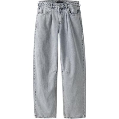 Lmtd Nlfbirm Nw Balloon Pant Noos, Ljusblå denim, 146 Lmtd Nlfbirm Nw Balloon Pant Noos, Ljusblå denim, 146