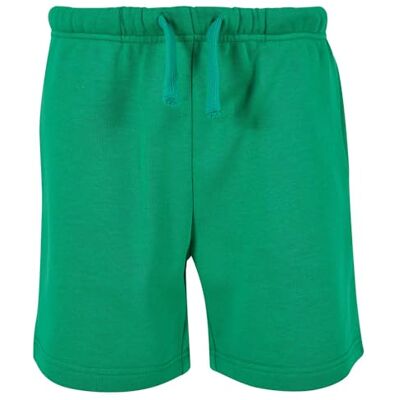 Build Your Brand barnshorts barn basic sweatshorts, korta träningsbyxor för pojkar och flickor, storlekar 110/116-158/164, Gräsgrön, 134-140 Build Your Brand barnshorts barn basic sweatshorts, korta träningsbyxor för pojkar och flickor, storlekar 110/116-158/164, Gräsgrön, 134-140