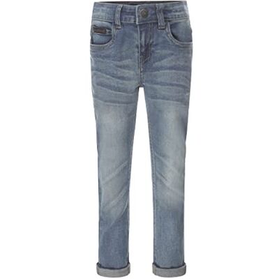 Koko Noko Baby pojkar blå med logotypjeans, Blå jeans, 74 Koko Noko Baby pojkar blå med logotypjeans, Blå jeans, 74