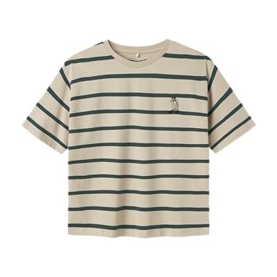 NAME IT Namn IT Nkmlavon Ss RLX Top, Peyote, 134-140 NAME IT Namn IT Nkmlavon Ss RLX Top, Peyote, 134-140