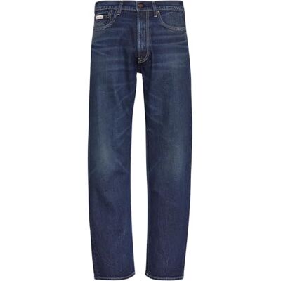 Calvin 8719965074583 Stndrd Strght Gilded Rinse Jean Lv04rd719g Jeans, blå (gyllene sköljning), 36W/30L för män, Blå (guld), 36W / 30L Calvin 8719965074583 Stndrd Strght Gilded Rinse Jean Lv04rd719g Jeans, blå (gyllene sköljning), 36W/30L för män, Blå (guld), 36W / 30L