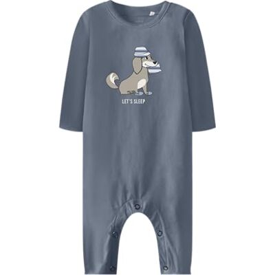 NAME IT Nbmrenan Nightsuit Box, Flintad sten, 80 NAME IT Nbmrenan Nightsuit Box, Flintad sten, 80