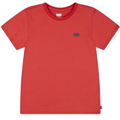 Levi's KT-Knit Top T-tröja Batwing Tee Flicka, hibiskus, 12 år Levi's KT-Knit Top T-tröja Batwing Tee Flicka, hibiskus, 12 år