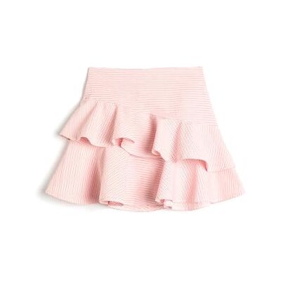 Koton Girls's Animal Cotton Blend Skirt, Röd rand (4s1), 9-10 Jahre Koton Girls's Animal Cotton Blend Skirt, Röd rand (4s1), 9-10 Jahre
