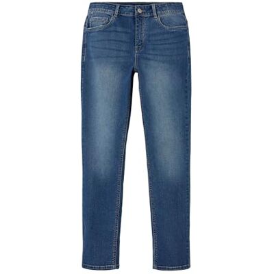 NAME IT Pojkar Nlmteppe DNM Reg byxa raka jeans, Mörkblå denim, 158 NAME IT Pojkar Nlmteppe DNM Reg byxa raka jeans, Mörkblå denim, 158