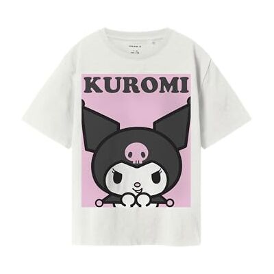 NAME IT Nkfakisa Kuromi SS Nreg Top Box Sky, Cloud Dancer, 116 flickor och flickor, Cloud Dancer, 116 NAME IT Nkfakisa Kuromi SS Nreg Top Box Sky, Cloud Dancer, 116 flickor och flickor, Cloud Dancer, 116
