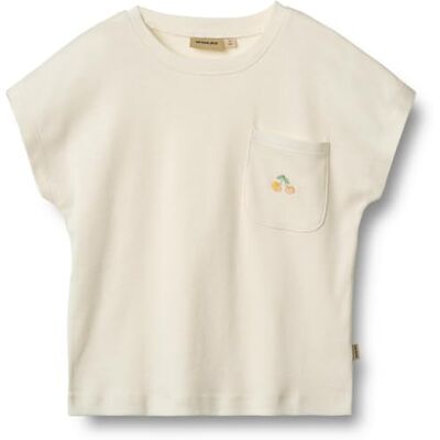 Wheat flickor Mädchen T-shirt S/S Signe Gots Zertifiziert T-tröja Wheat flickor Mädchen T-shirt S/S Signe Gots Zertifiziert T-tröja