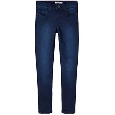 NAME IT Flickor jeans, Mörkblå denim, 134 cm NAME IT Flickor jeans, Mörkblå denim, 134 cm