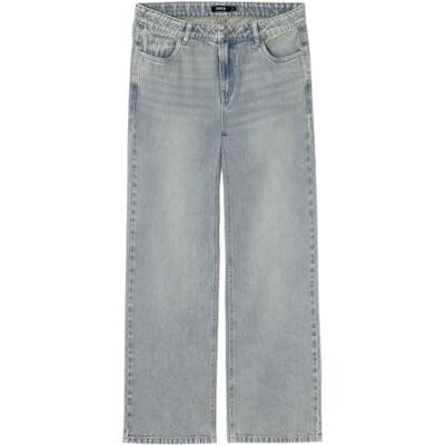 NAME IT flicka Nlfmirty DNM Lw Wide byxa breda jeans, Ljusblå denim, 146 NAME IT flicka Nlfmirty DNM Lw Wide byxa breda jeans, Ljusblå denim, 146