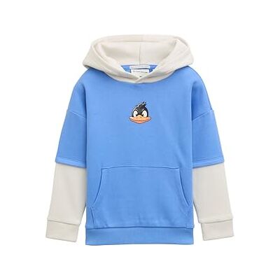 TOM TAILOR Barn pojkar sweatshirt, 37177 – mjuk medelblå, 92-98 TOM TAILOR Barn pojkar sweatshirt, 37177 – mjuk medelblå, 92-98