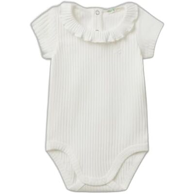 United Unisex bebis sparkdräkt, Vit, 12 månader United Unisex bebis sparkdräkt, Vit, 12 månader