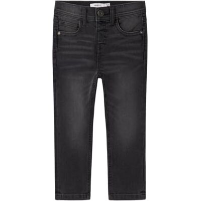 NAME IT Nmmsilas Slim Jeans 3448-Is Tb, Mörkgrå denim, 92 cm NAME IT Nmmsilas Slim Jeans 3448-Is Tb, Mörkgrå denim, 92 cm