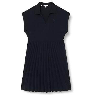 Tommy Hilfiger kvinnors CRV vätska solid veckad klänning ökenhimmel 52, Öken himmel, 52 Tommy Hilfiger kvinnors CRV vätska solid veckad klänning ökenhimmel 52, Öken himmel, 52